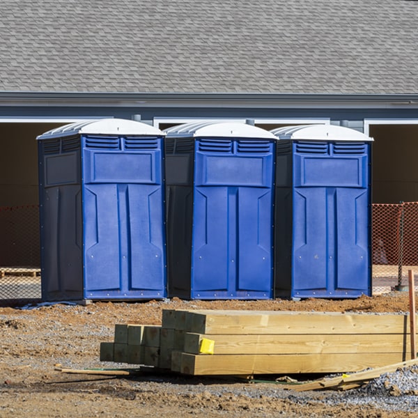 how do you ensure the portable toilets are secure and safe from vandalism during an event in Fair Haven NY